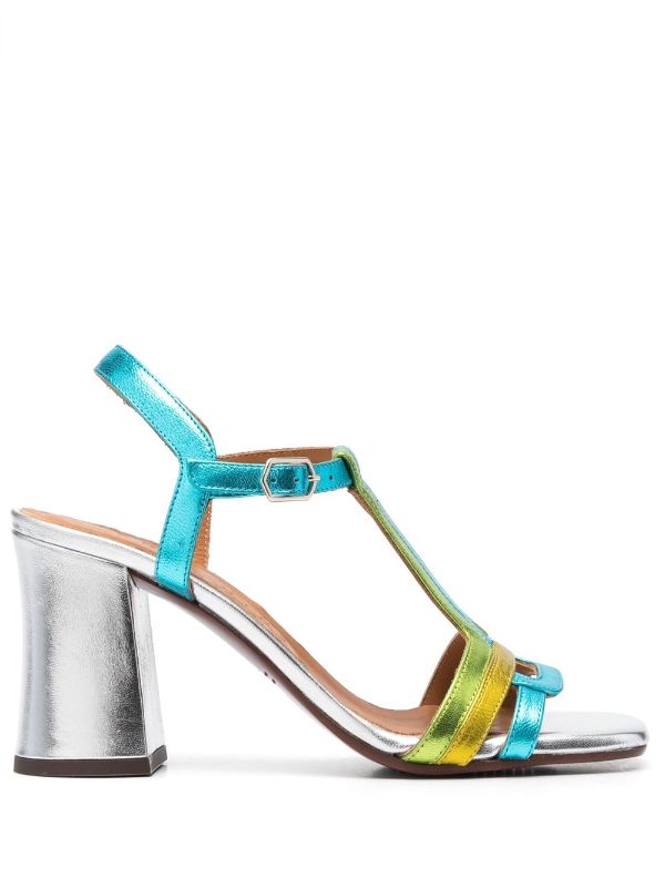 Chie Mihara Pinyata colour block Sandals Farfetch