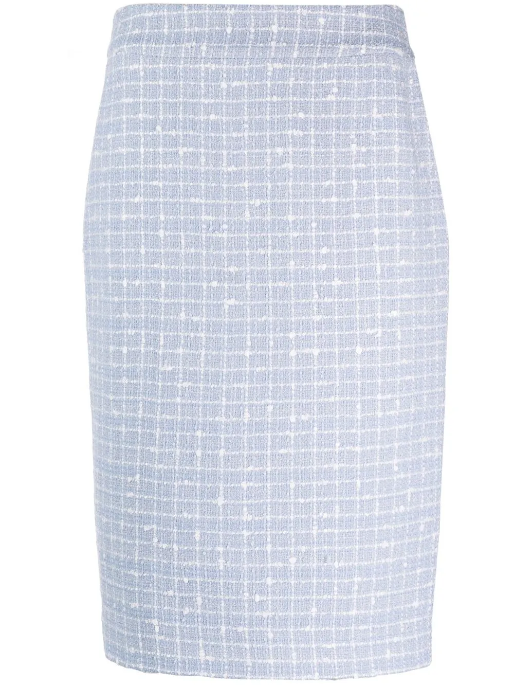 

Emporio Armani bouclé pencil skirt - Blue