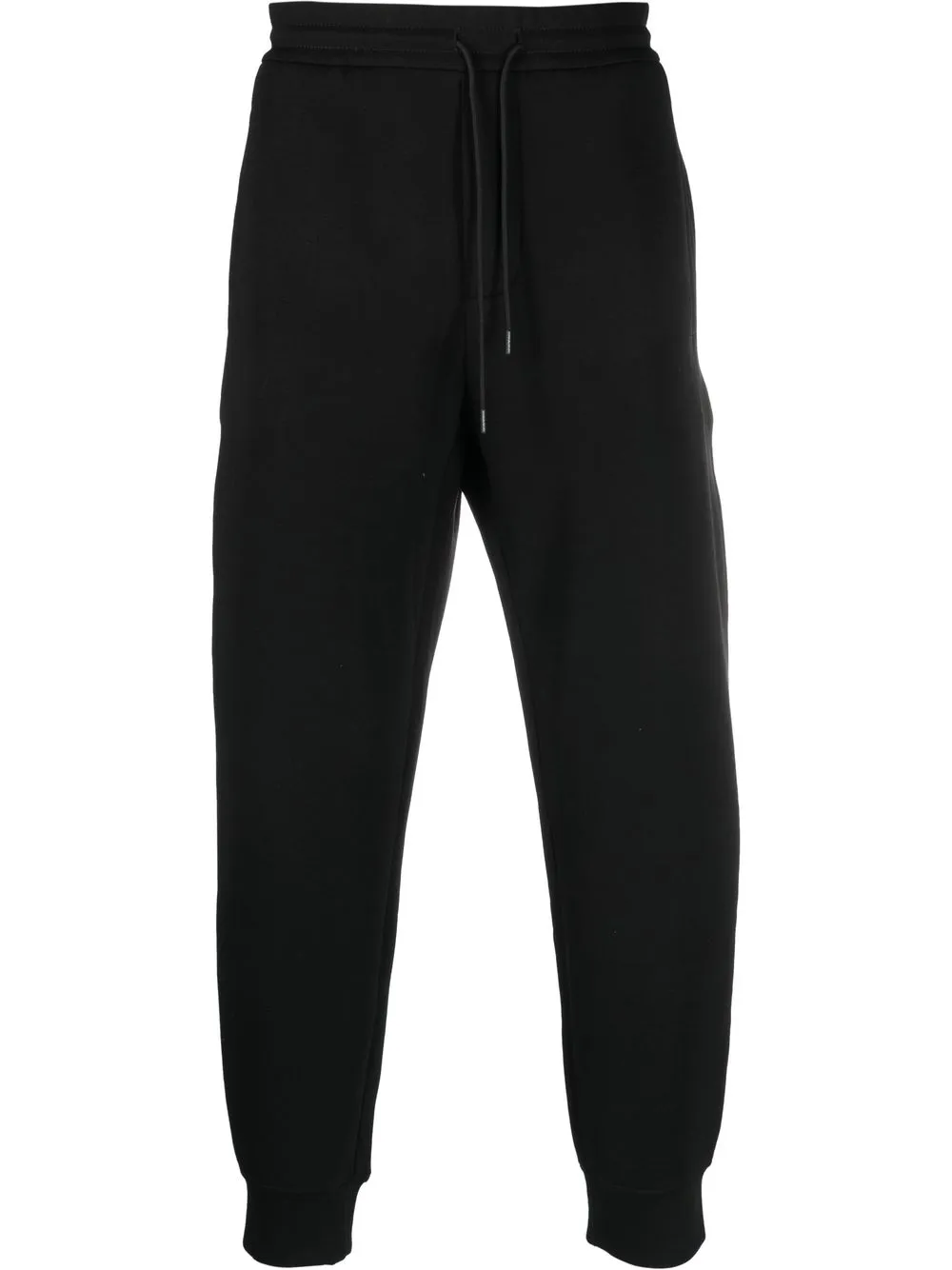 

Emporio Armani logo-plaque track pants - Black