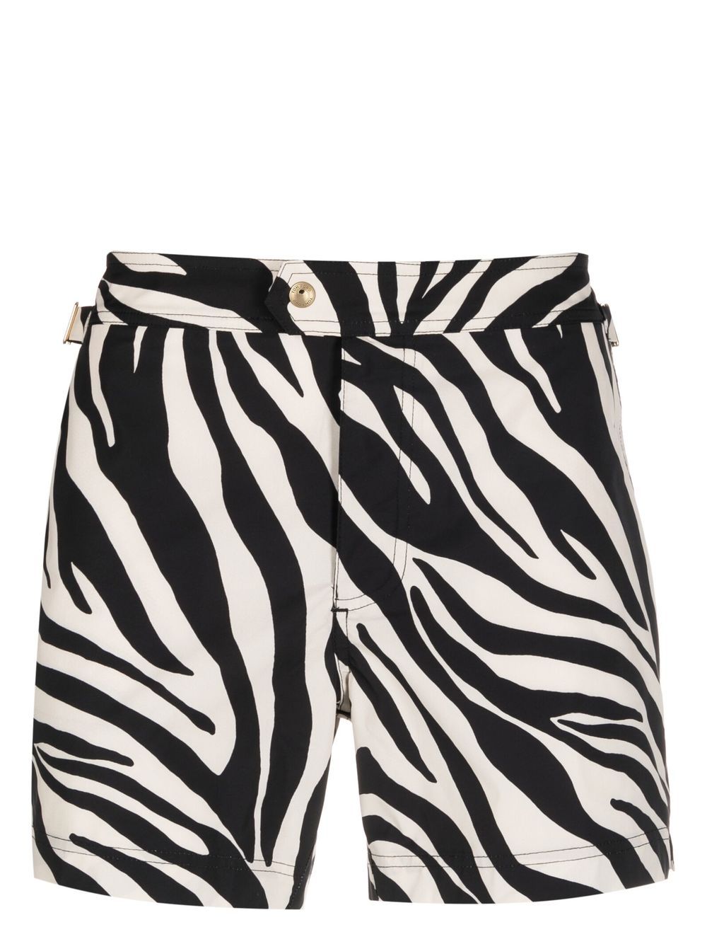 TOM FORD zebra-print Swim Shorts - Farfetch