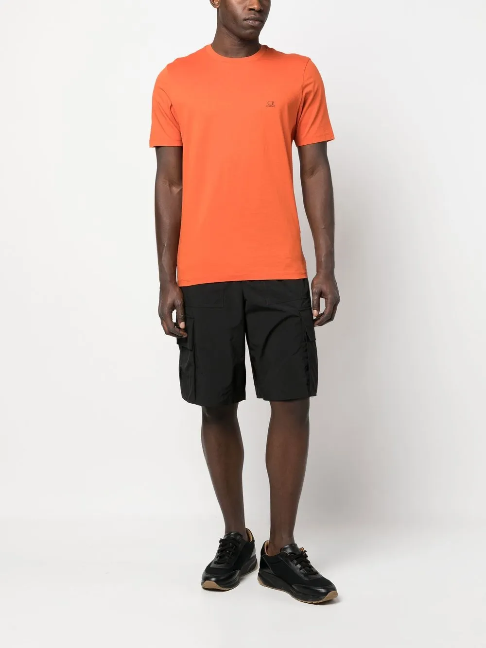 C.P. Company T-shirt met logo - Oranje