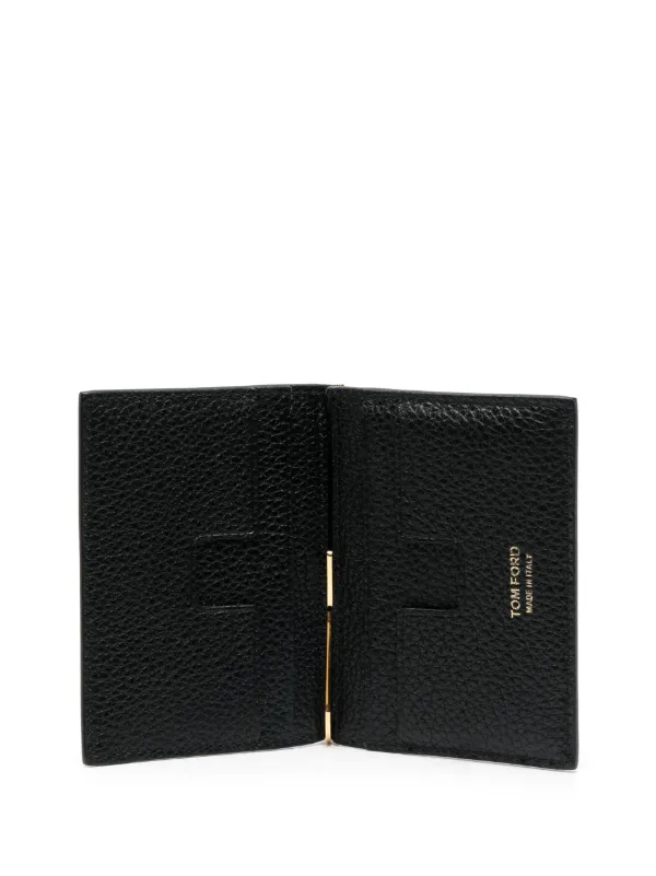 【関税込み】TOM FORD ブラック シャイニー エンボス 財布 TOM FORD 財布 | ブラック | FARFETCH JP