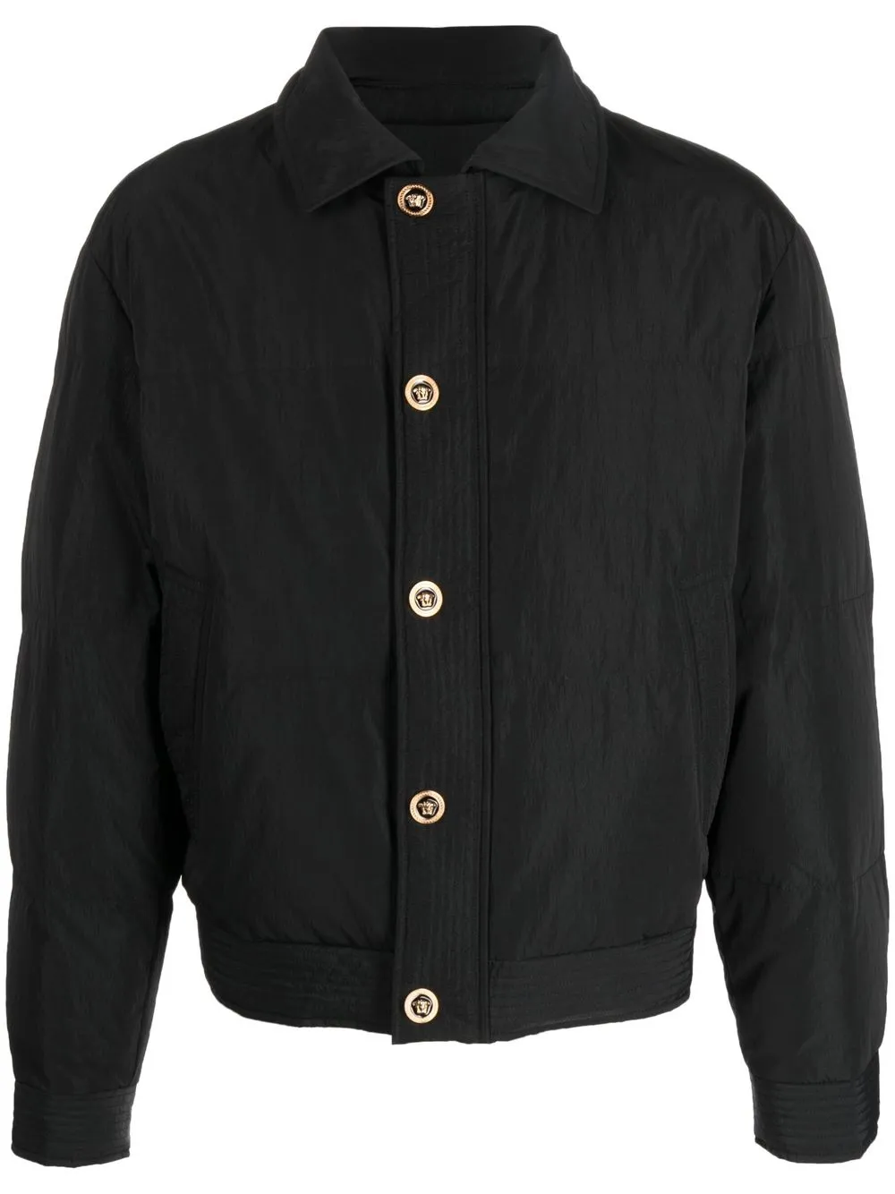 

Versace Medusa buttoned-up jacket - Black