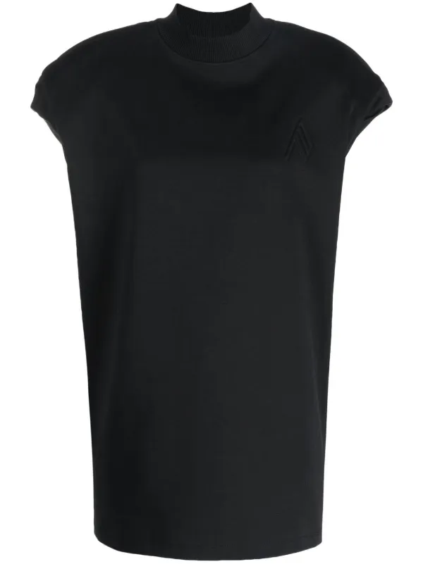 THE ATTICO 231WS000E056153 関税送料込 THE ATTICO Long Sleeve Gown in Black | FWRD
