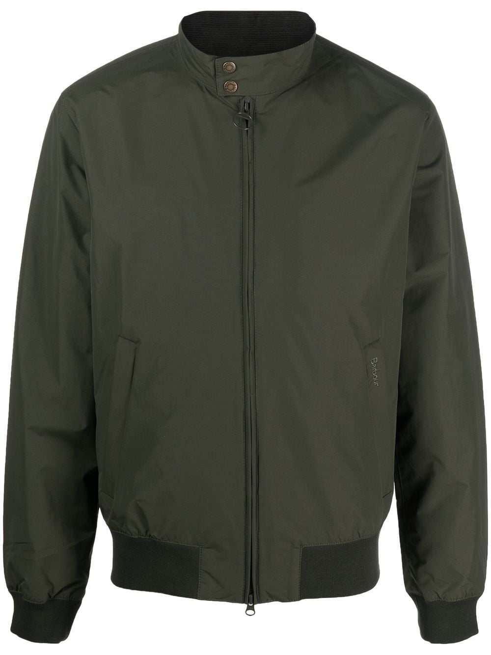 barbour veste bomber à coupe légère - vert