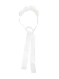 Il Gufo flower tied hairband - Neutrals