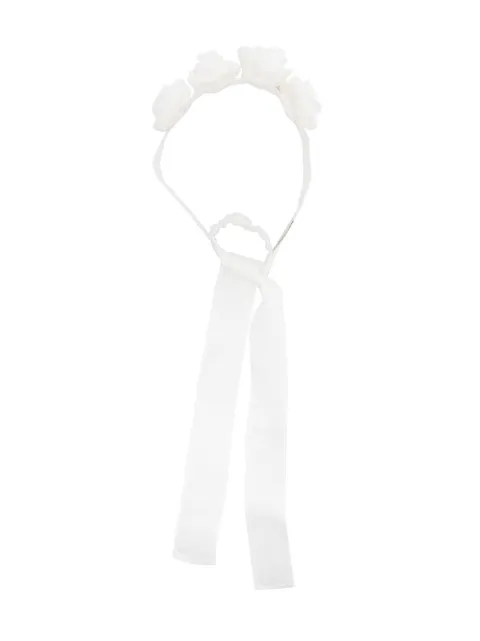 Il Gufo Haarreif mit Blumenapplikation