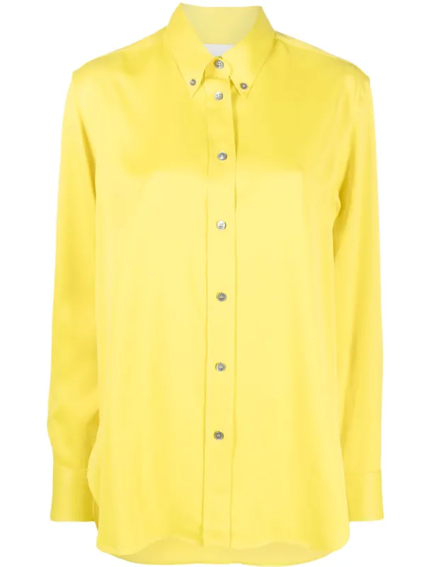Studio Nicholson Bissett Button-down Shirt in Yellow
