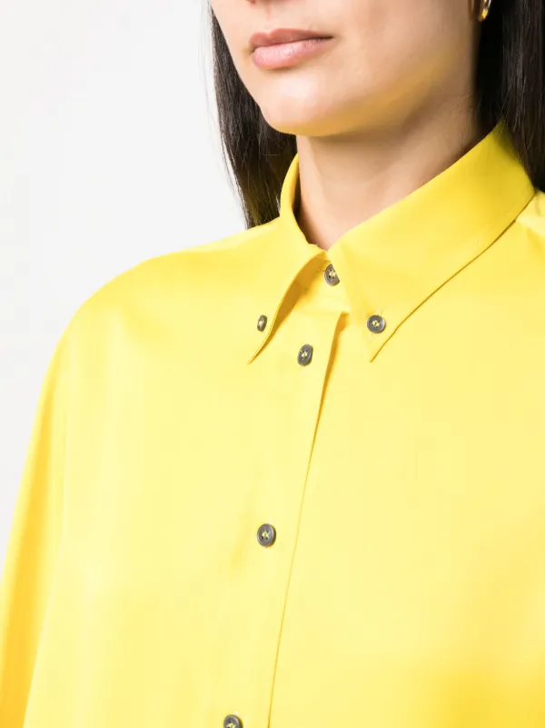 Studio Nicholson Bissett button-down Shirt | Yellow