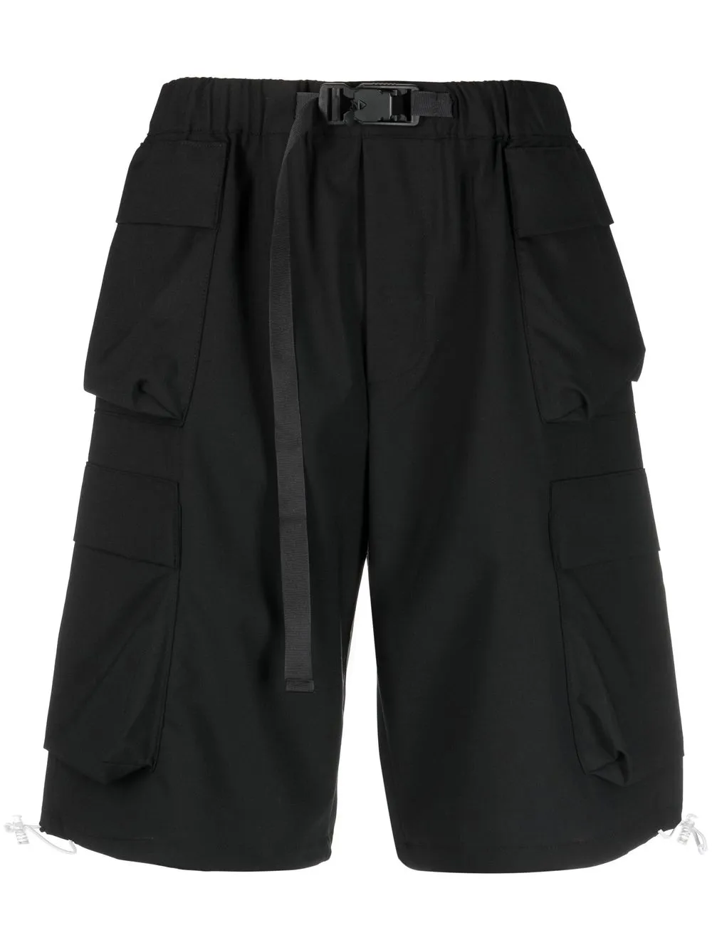 

Bonsai virgin wool cargo shorts - Black