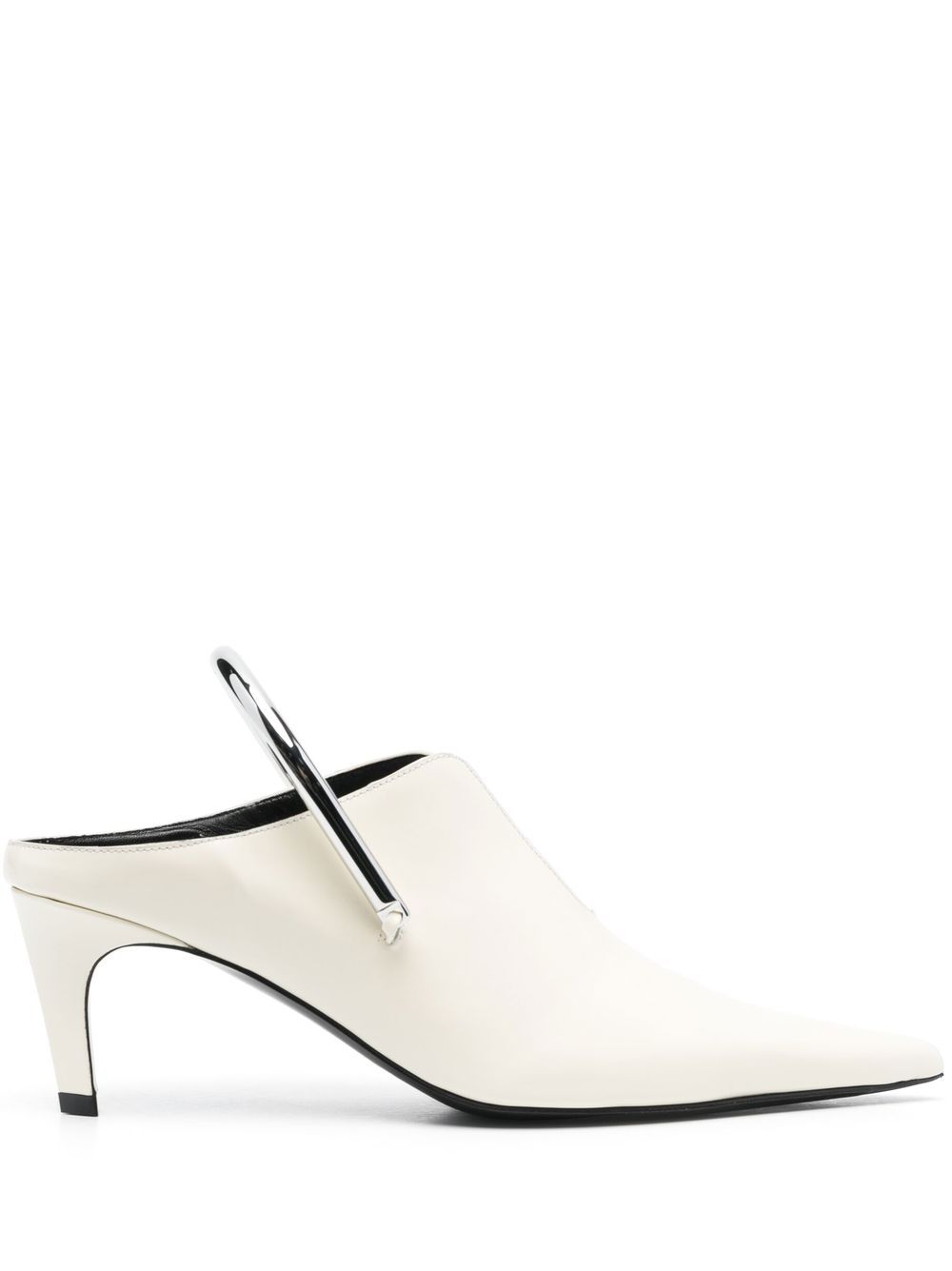 

Jil Sander pointed toe mules - Neutrals