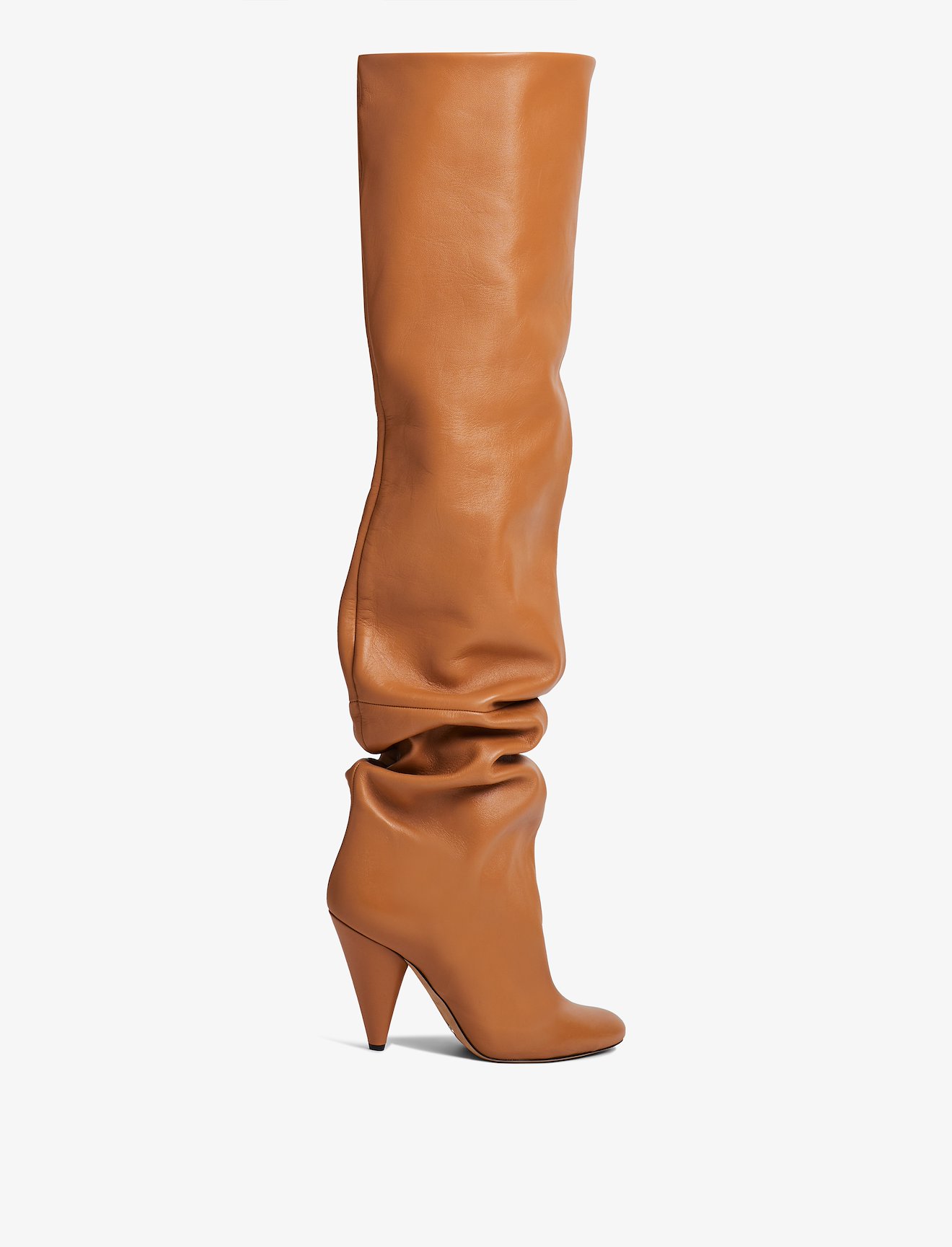 Cone Slouch Over The Knee Boots #3