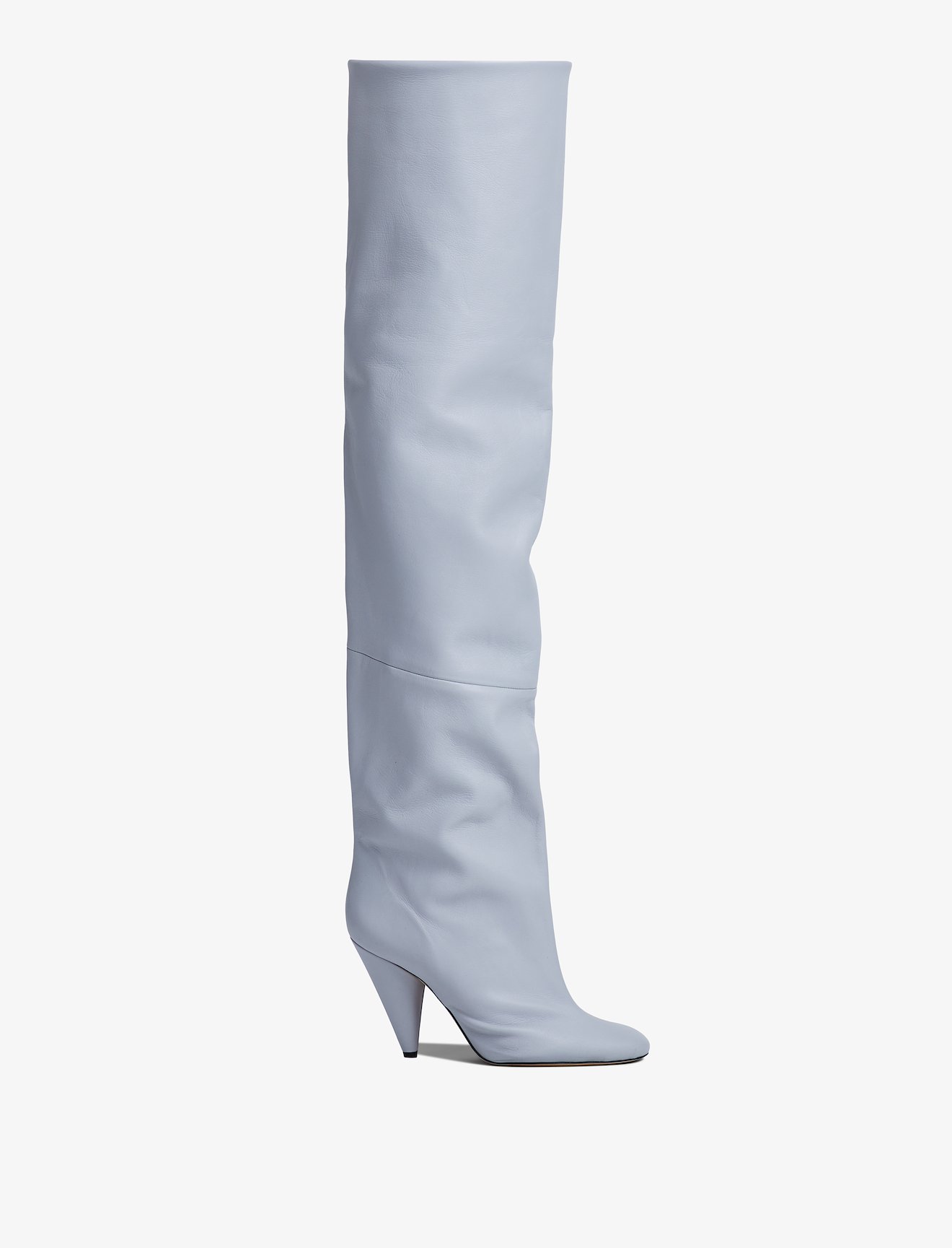 Cone Slouch Over The Knee Boots #1