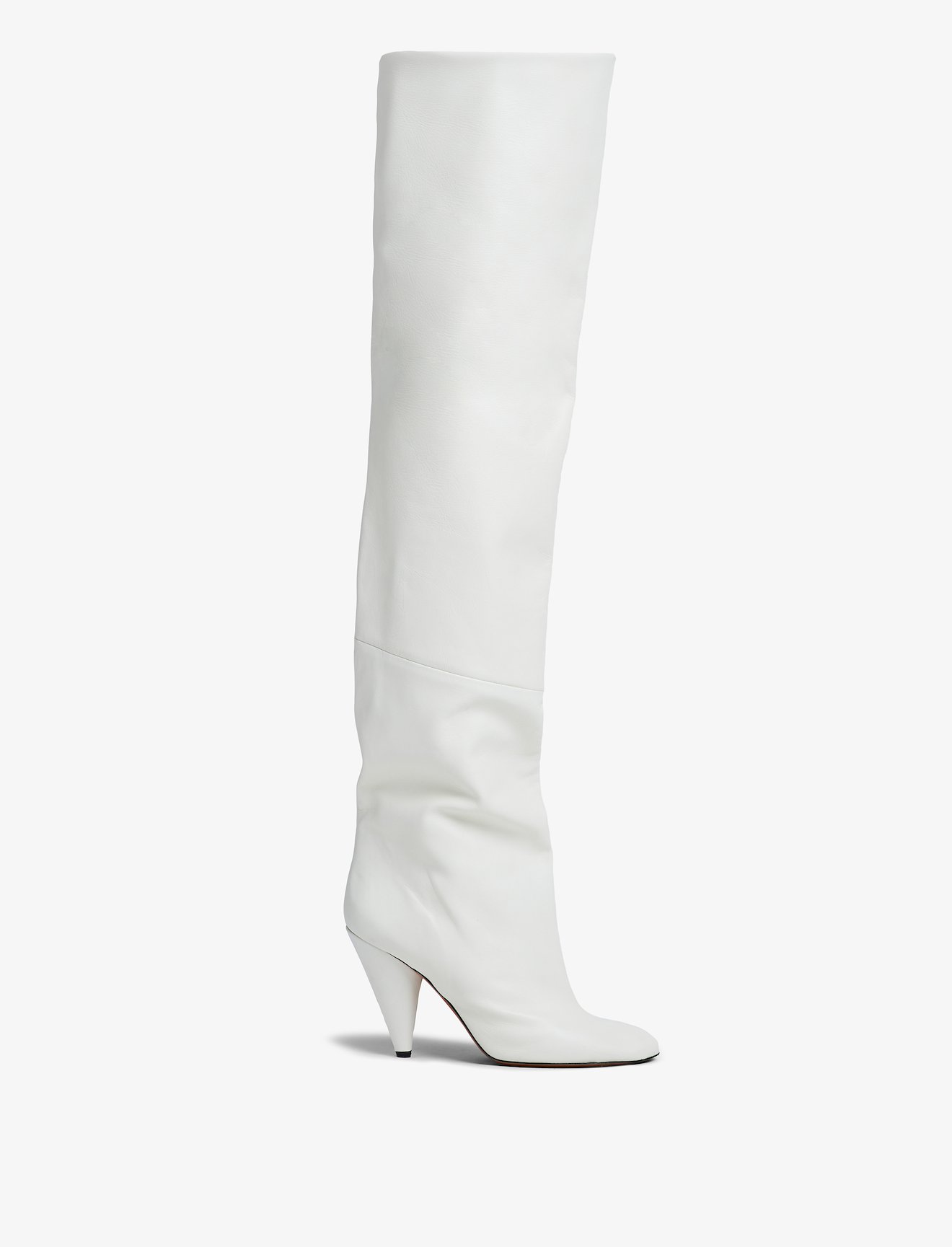 Cone Slouch Over The Knee Boots #1