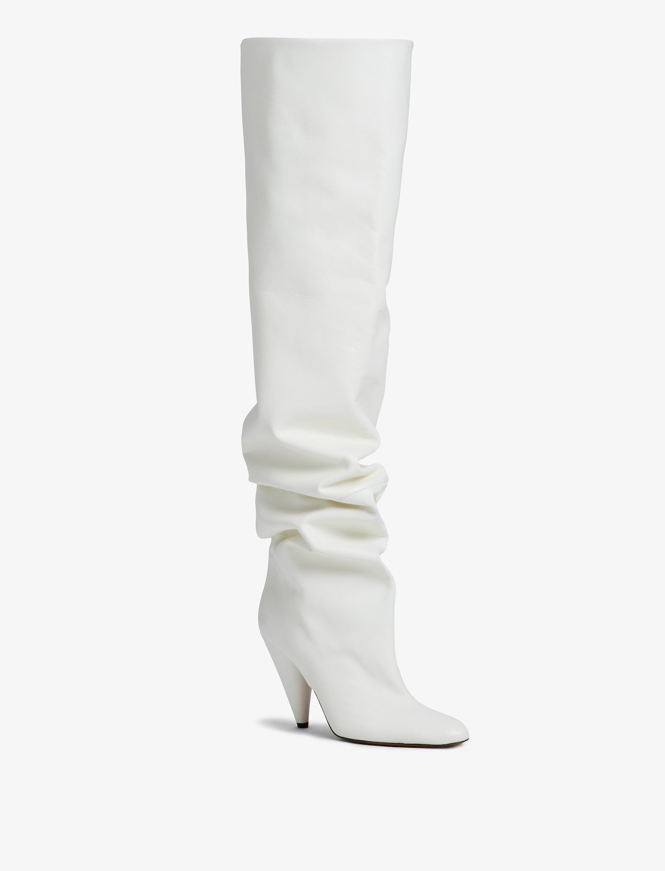 Cone Slouch Over The Knee Boots #3