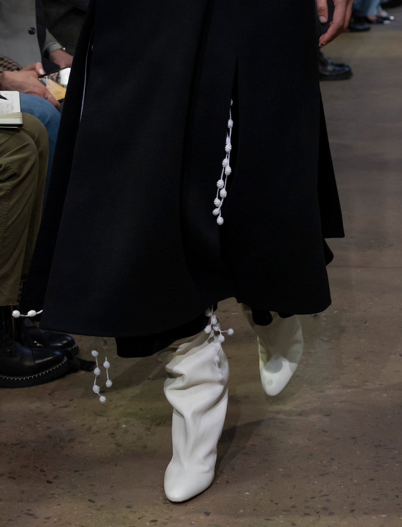 Cone Slouch Over The Knee Boots #1