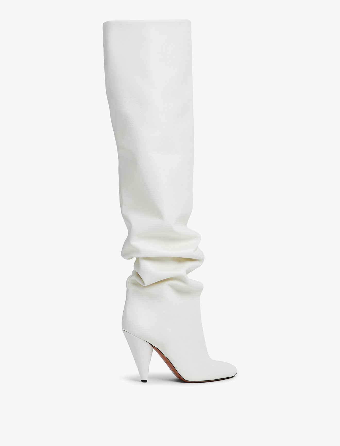 Cone Slouch Over The Knee Boots #6