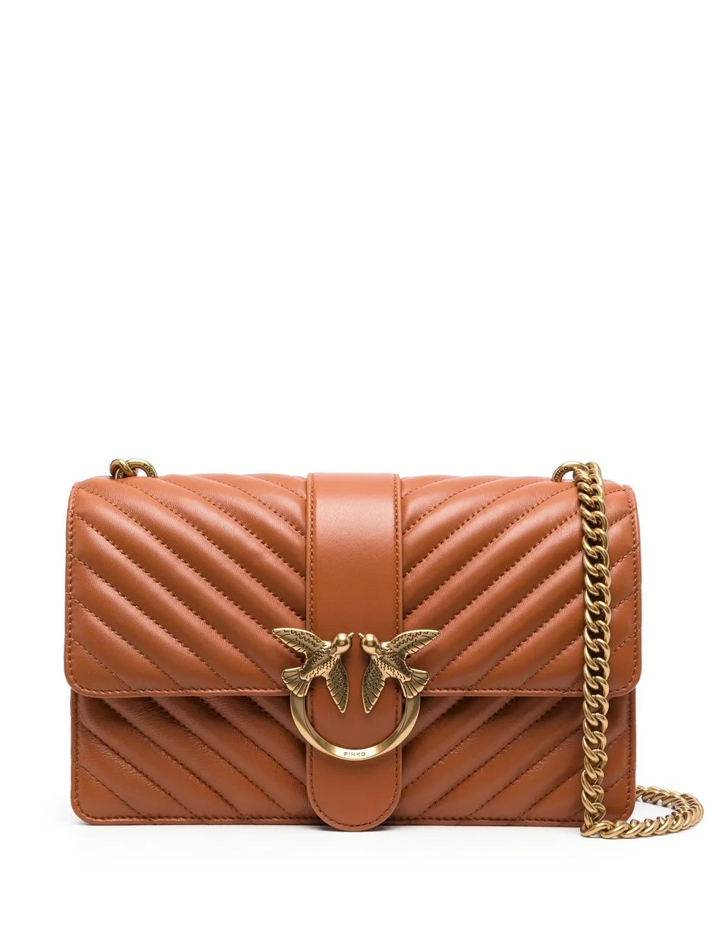 

PINKO Love Lady Puff Classic crossbody bag - Brown