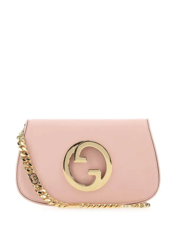 Gucci Blondie Shoulder Bag Pink FARFETCH IE