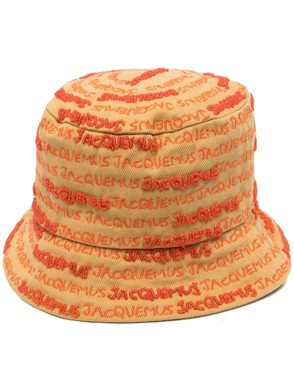 

Jacquemus gorro de pescador con logo bordado - Neutro
