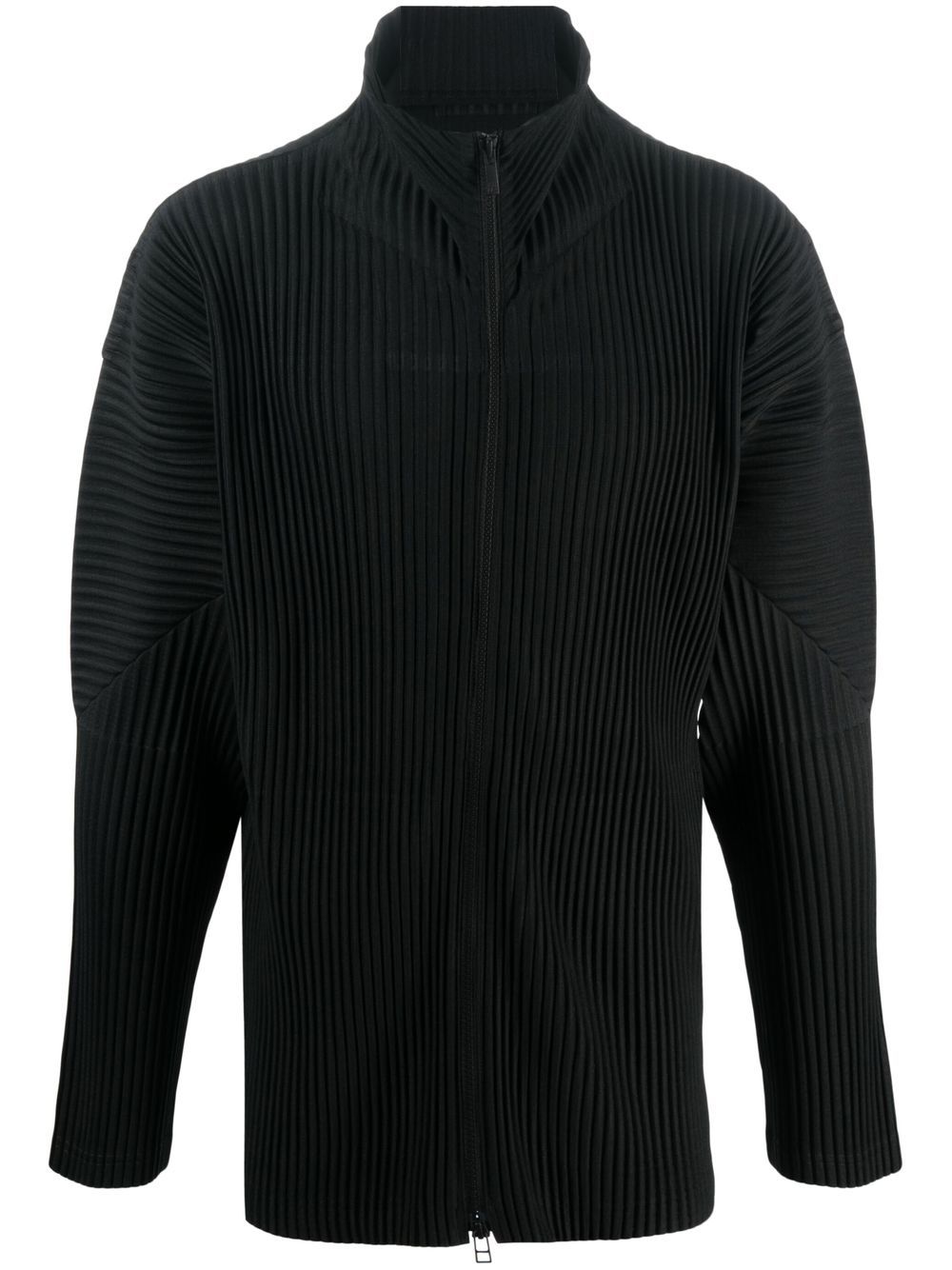 Homme Plissé Issey Miyake zip-up Pleated Jacket - Farfetch