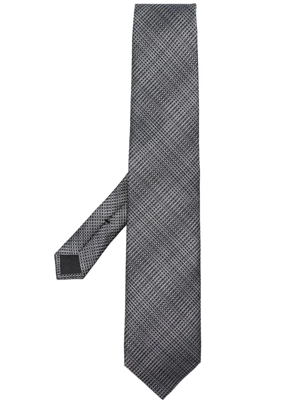 

TOM FORD jacquard silk tie - Grey