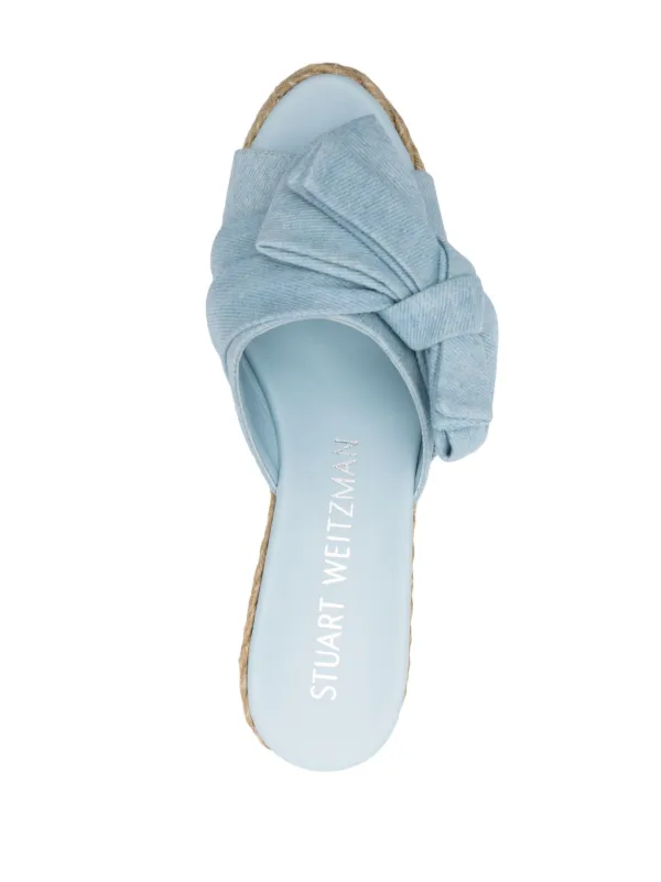 Sandalia espadrille azul sales