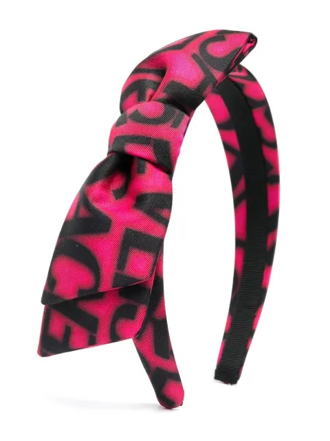 Versace Kids bow-detail head band
