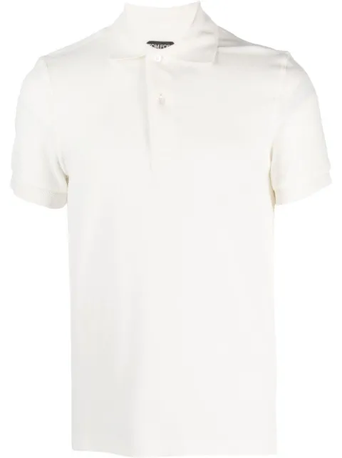 TOM FORD cotton-blend polo shirt