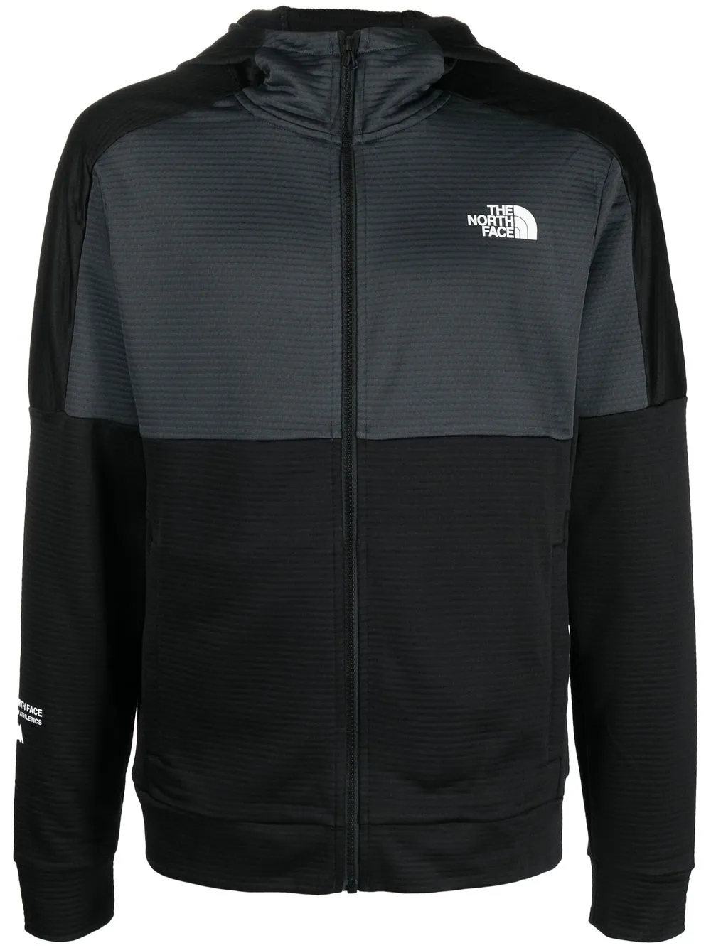 

The North Face logo-print athletic jacket - Black