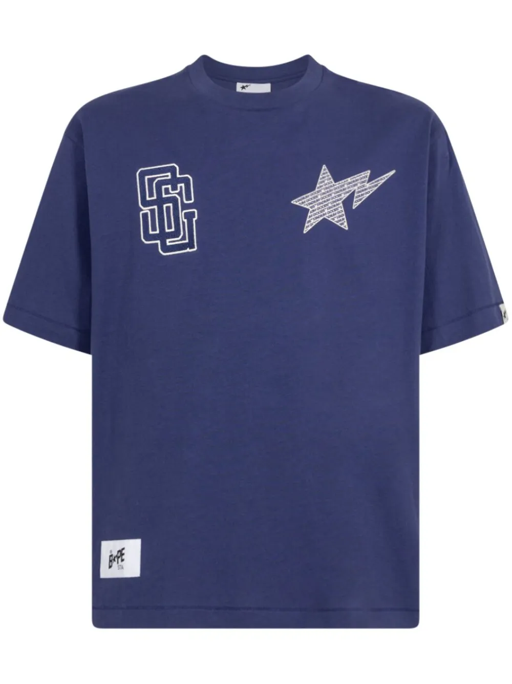 A BATHING APE® x STADIUM GOODS® 'Varsity Blue' Tシャツ - ブルー A BATHING APE® x STADIUM GOODS® 'Varsity Blue' Tシャツ - ブルー