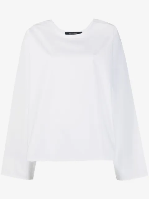 Sofie D'hoore plain long-sleeve blouse