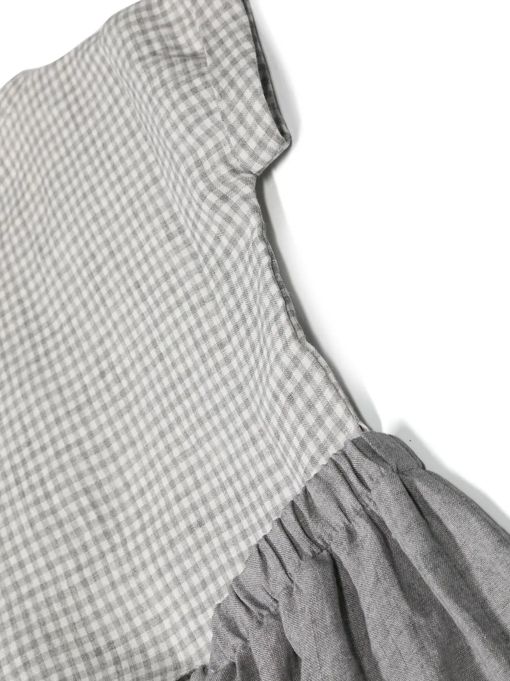 Il Gufo Linen/flax Trousers Set In Grey