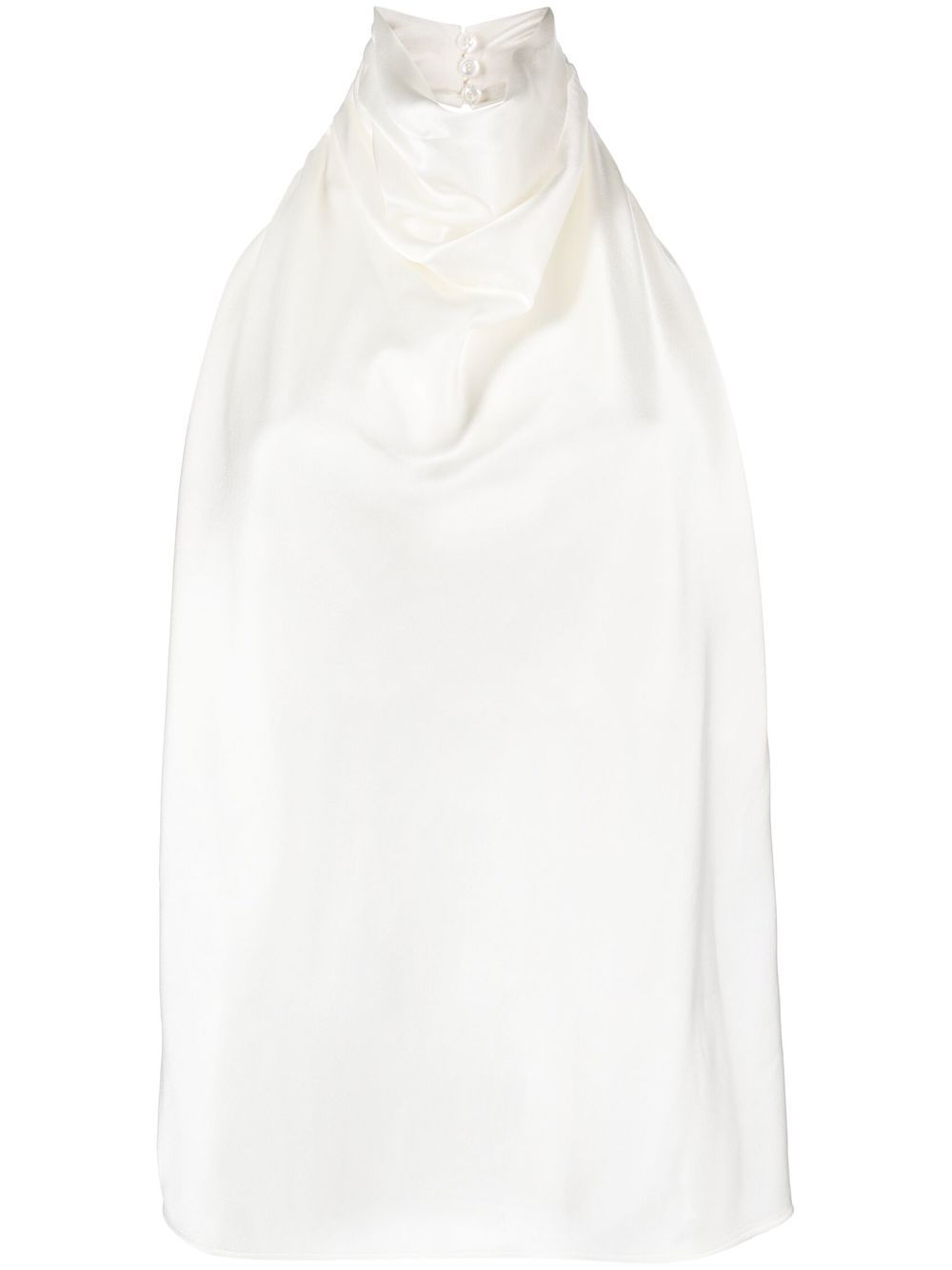 ARMARIUM DRAPED HALTERNECK TOP