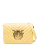 PINKO Love Lady Puff Classic crossbody bag - Yellow