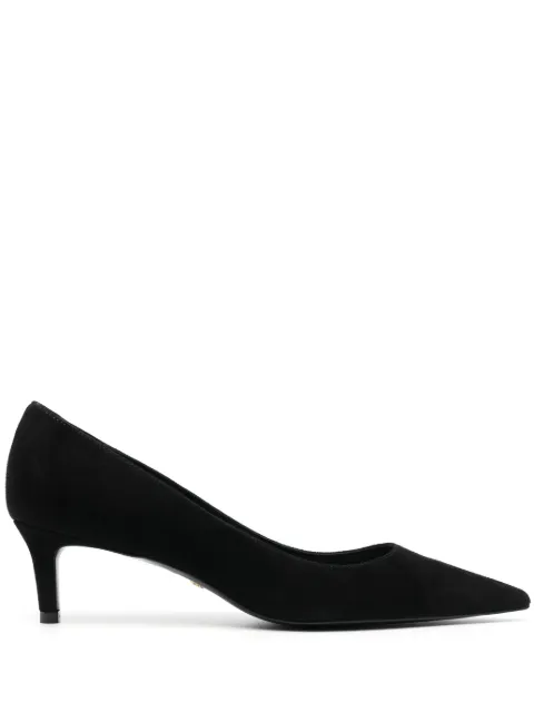 Stuart Weitzman zapatillas con puntera en punta y tacón de 55mm