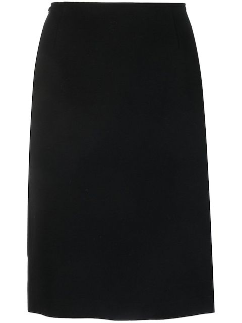 Dolce & Gabbana Pre-Owned 2000s straight wool skirt