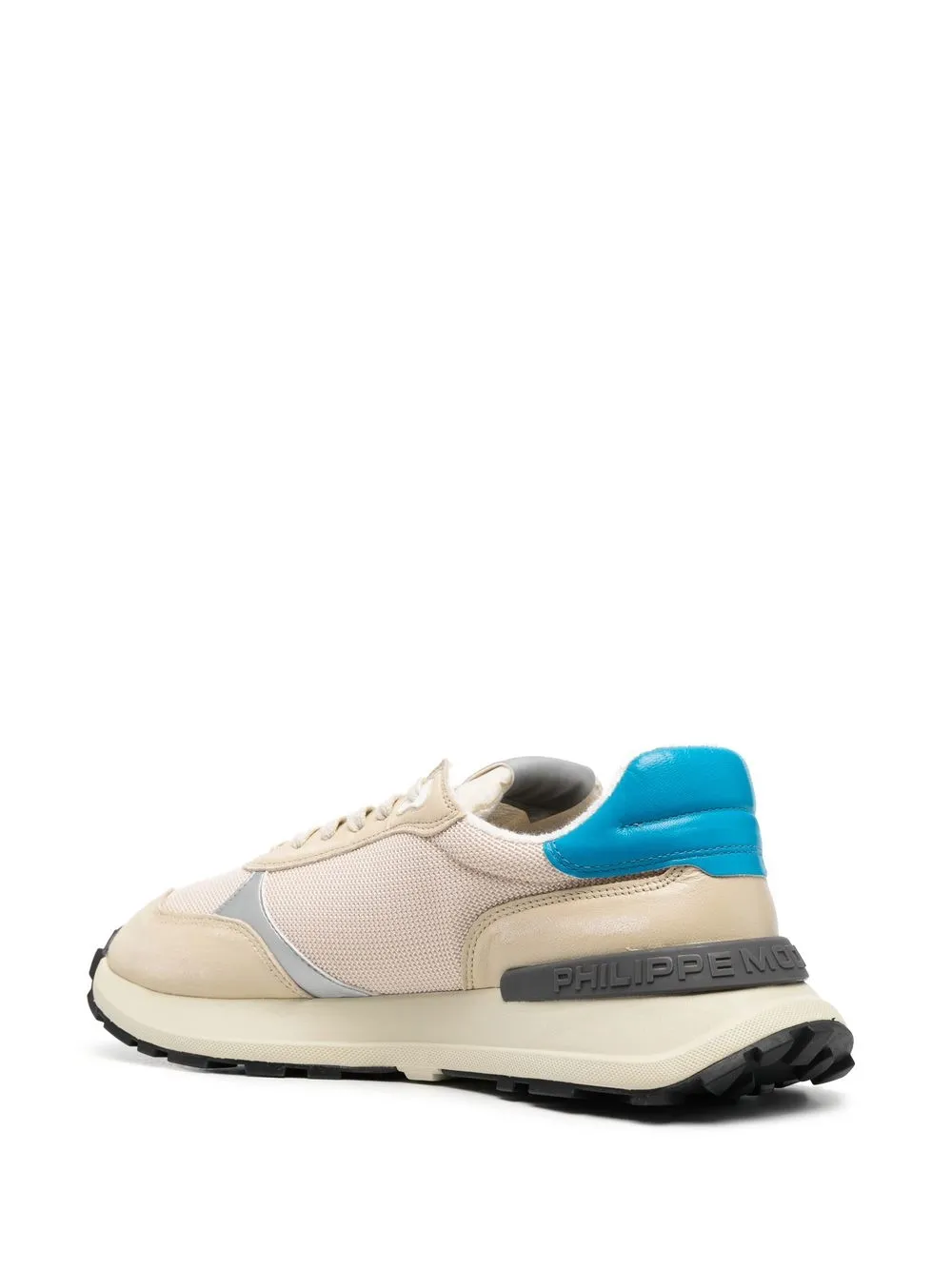 Philippe Model Low-top Lace-up Sneakers In Neutrals