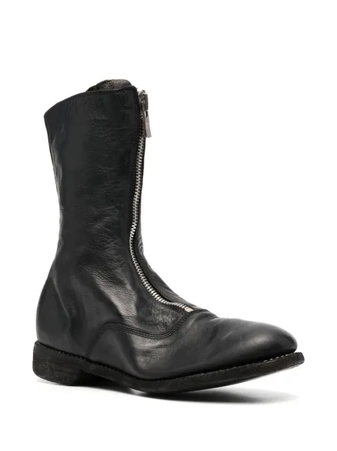 Guidi round-toe leather boots 310SOFTHORSE092 - 1
