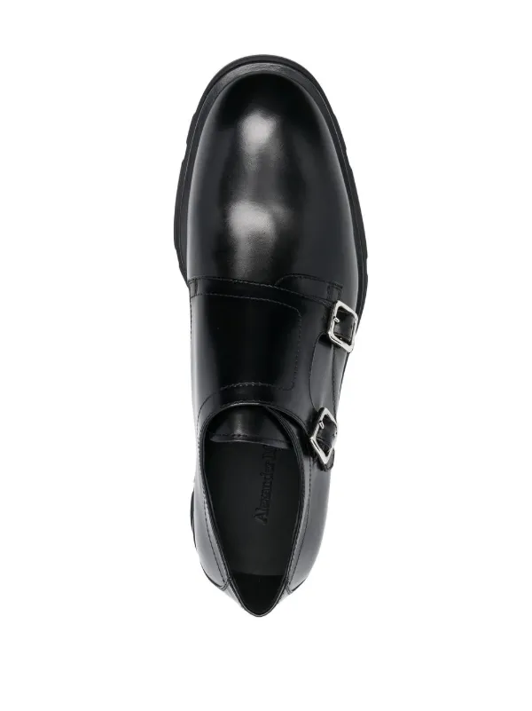 Alexander mcqueen outlet monk strap boots