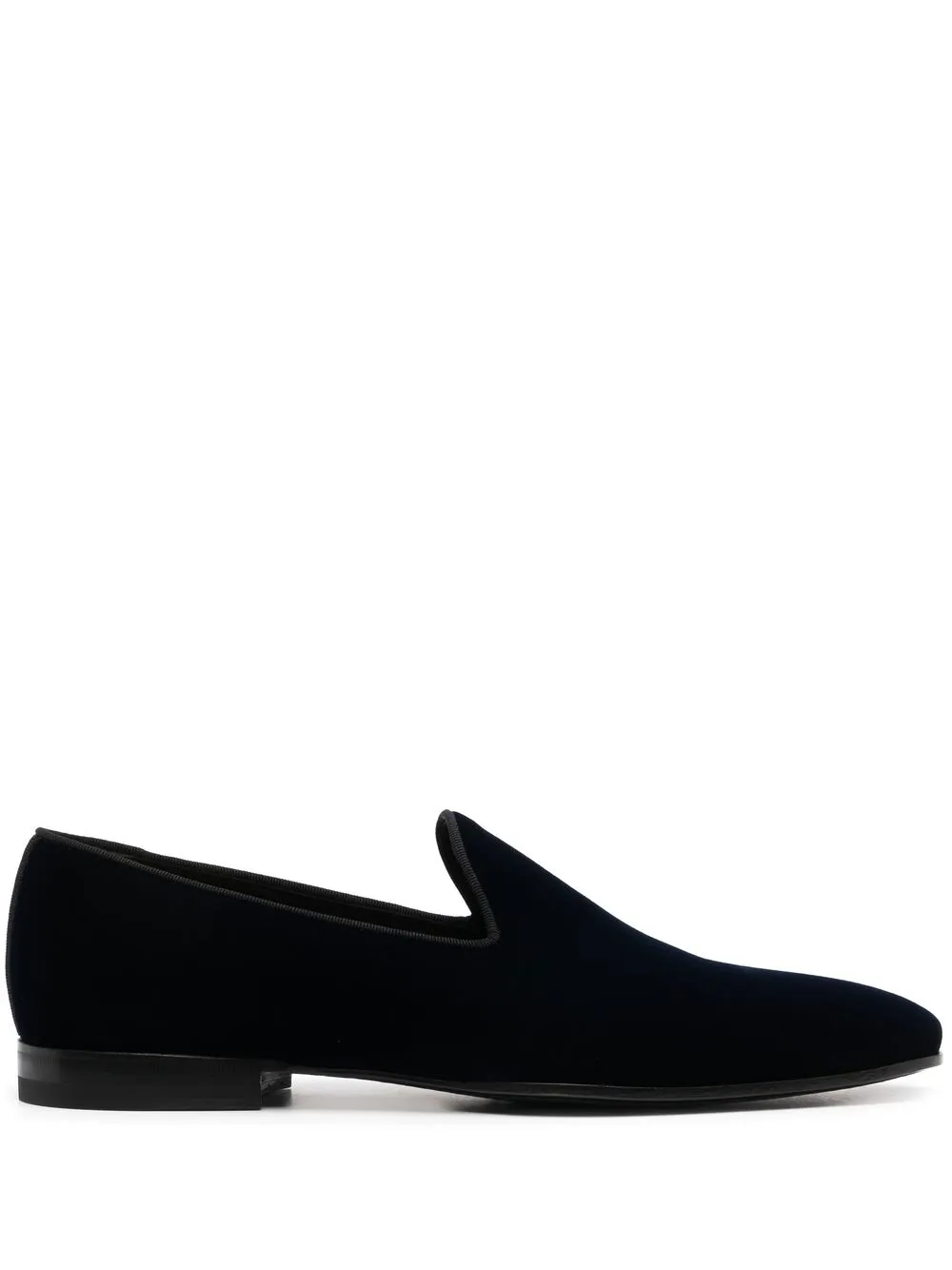 

Tagliatore almond-toe flat loafers - Blue