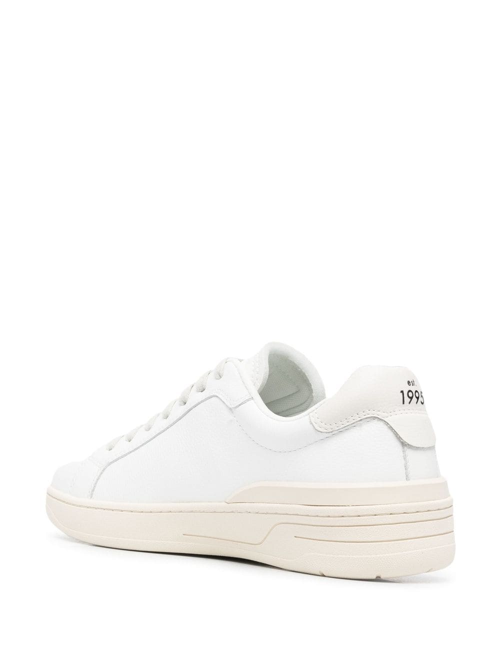 Shop Liu •jo Embossed-logo Low-top Sneakers In White