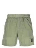Stone Island Compass-patch swim shorts - Green