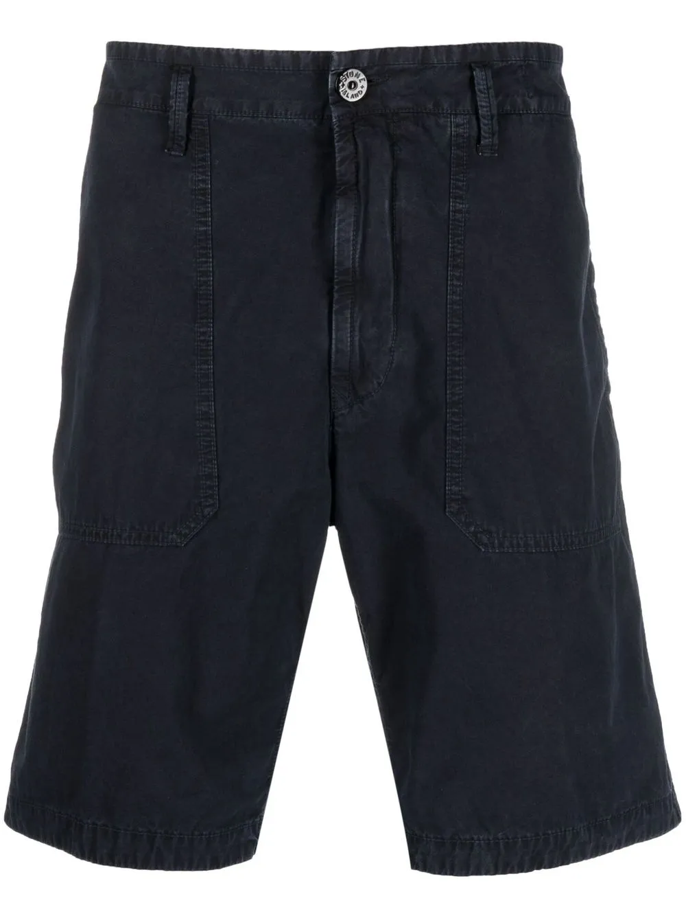 

Stone Island Compass-patch bermuda shorts - Blue