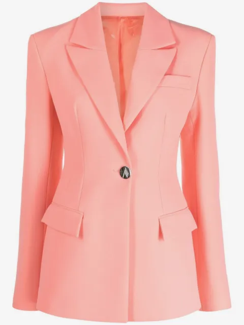The Attico single-breasted blazer