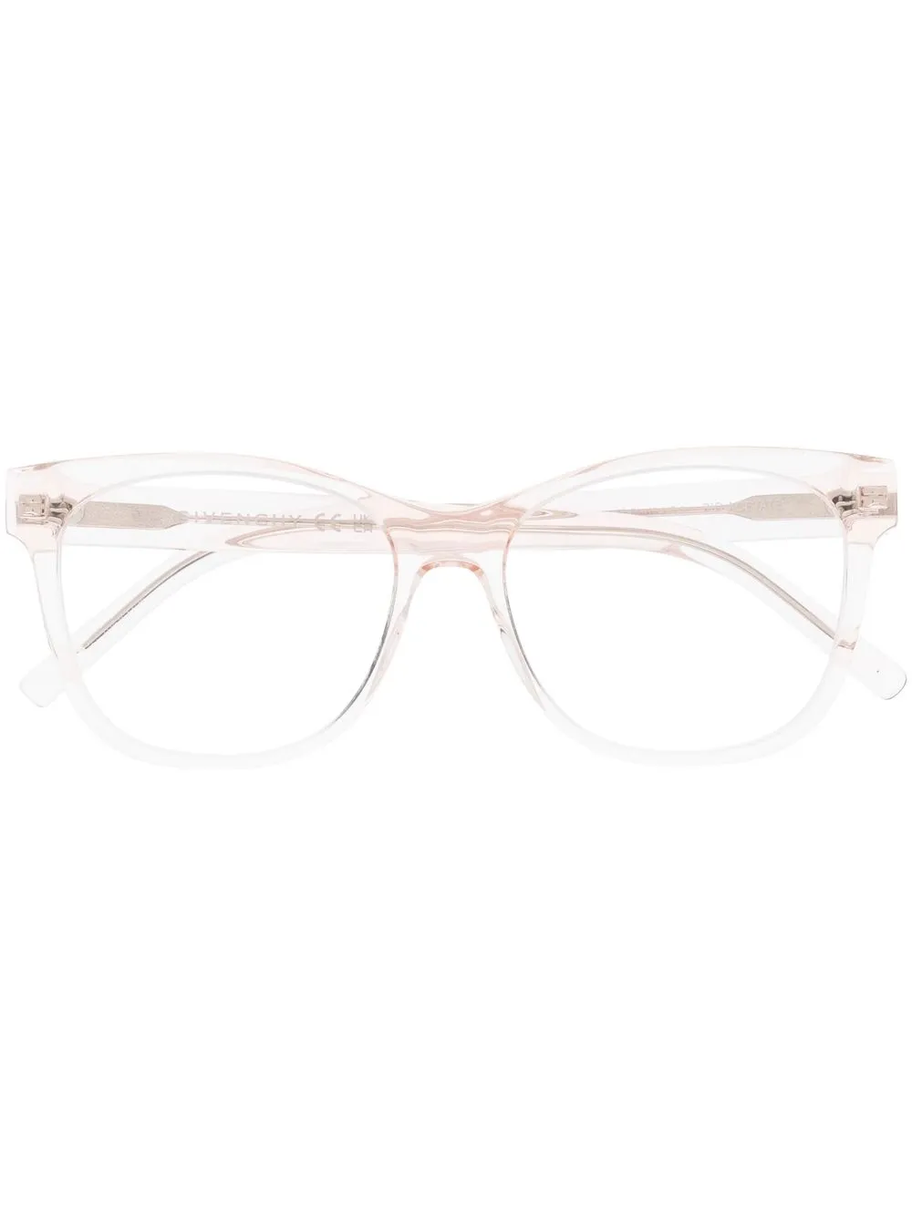 Givenchy Transparent-frame Logo Glasses