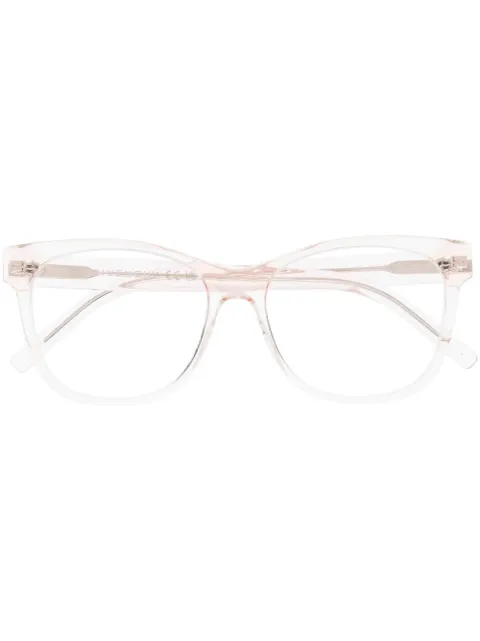 Givenchy Eyewear transparent-frame logo glasses