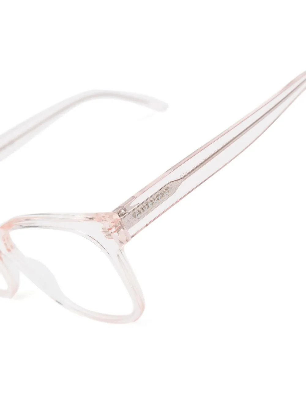  Givenchy Eyewear Transparent-frame Logo Glasses - Pink 
