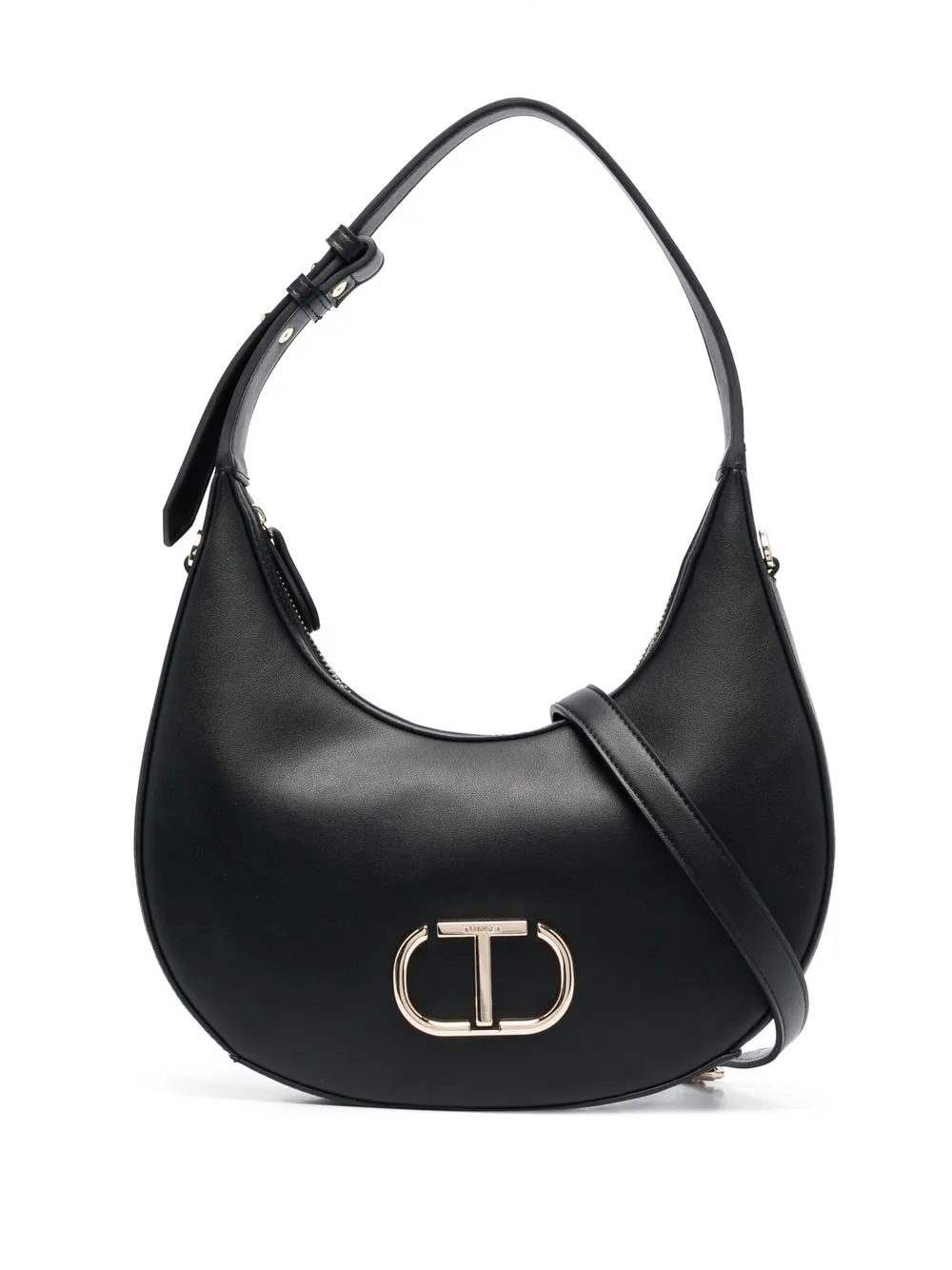 

TWINSET Logo-plaque tote bag - Black