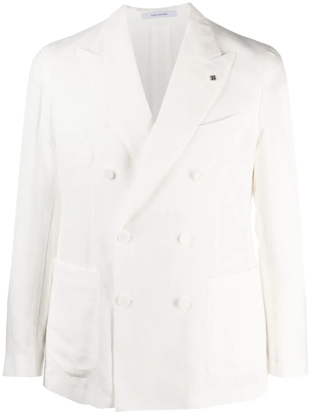 

Tagliatore double-breasted blazer - Blanco